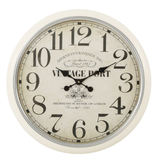 Laikrodis „Vintage Port Clock“ paveikslėlis