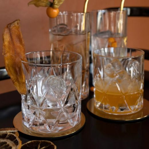 4 stiklinių viskiui komplektas „Peak Old Fashioned Double“, 340 ml paveikslėlis