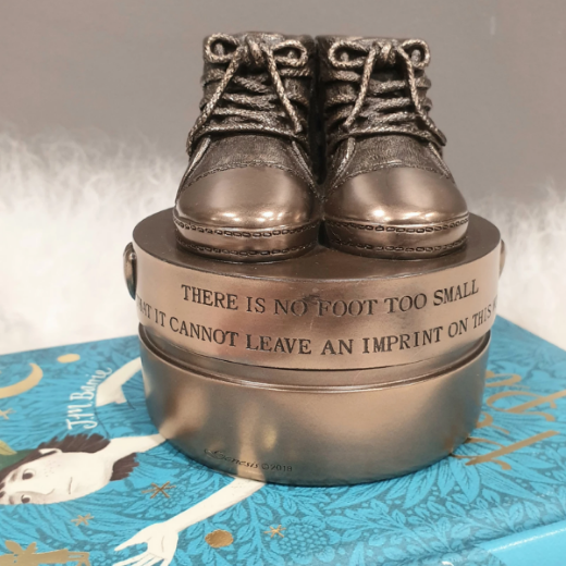 Dėžutė  „Baby Boy Booties“ paveikslėlis