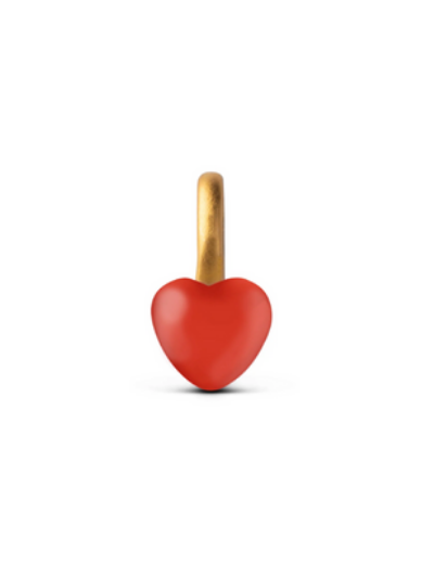 Pakabukas "Heart", emalis paveikslėlis